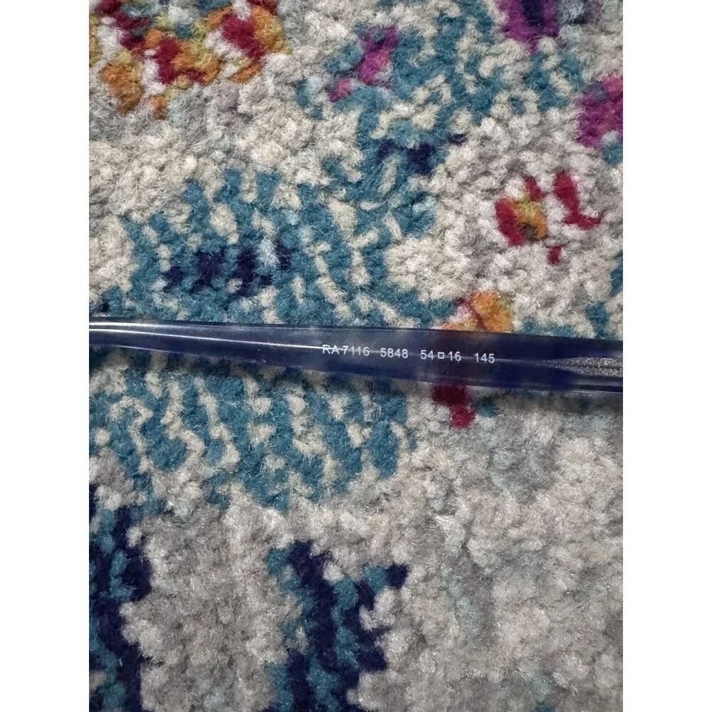 Ralph Lauren RA7116 5848 Eyeglasses‎ Blue Cat Eye Frames 54-16-145.